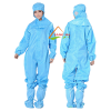áo phòng sạch chống tĩnh điện liền quần liền mũ