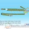 Dây an toàn 2 móc nhỏ (loại tốt) – D.052