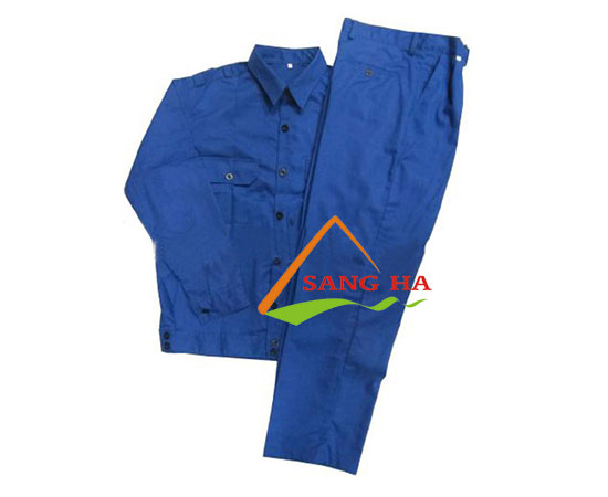 Quần áo bảo hộ vải Kaki 65/35