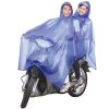 Áo mưa Poncho trong màu 2 nón không kiếng