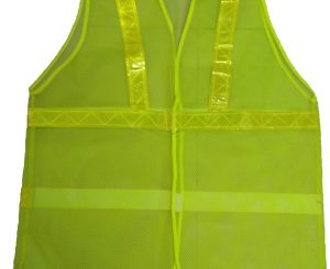 Áo phản quang lưới 3m vàng chanh