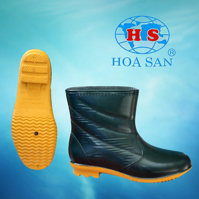 Ủng thấp cổ nữ xanh lá HS