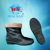 Ủng lông thấp cổ đen HS