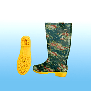 Ủng nữ HS-06 Hoa nhí xanh