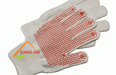 Ứng dụng găng tay len phủ hạt nhựa trong đời sống