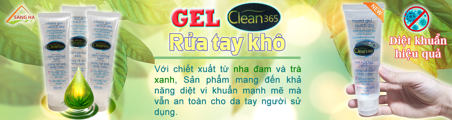 Gel Rửa Tay Khô Clean365