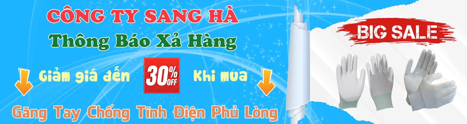 Khuyến mãi găng tay chống tĩnh điện phủ lòng bàn